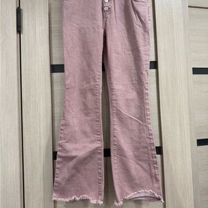 Cat & Jack Women's Pink Flare Jeans